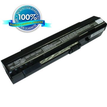 Acer Aspire One, Aspire One A110, Aspire One A150, Aspire One AOD250, Aspire One 531H, Aspire One 571 akku 10400 mAh - Musta