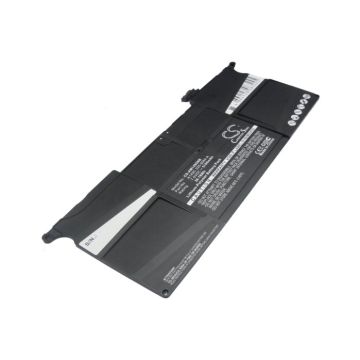Macbook Air 11-tuumaa 2013 2014 2015 A1495 akku 5100 mAh musta