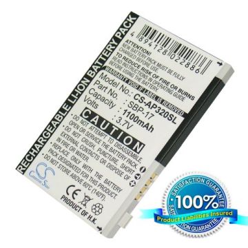 Asus P320, P850, P835, Galaxy Mini, Galaxy 7 akku 1100 mAh