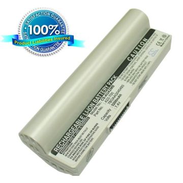 Asus Eee PC 701, Eee PC 701C, Eee PC 800, Eee PC 801, Eee PC 900, Eee PC 2G, Eee PC 4G, Asus Eee PC 8G akku 5200 mAh - Valkoinen