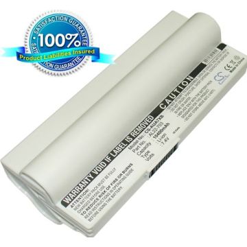 Asus Eee PC 703, Eee PC 900 Eee PC 900HD,  Eee PC 701SD, Eee PC 701SDX akku 10400 mAh - Valkoinen