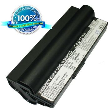 Asus Eee PC 703, Eee PC 900 Eee PC 900HD,  Eee PC 701SD, Eee PC 701SDX akku 10400 mAh - Musta