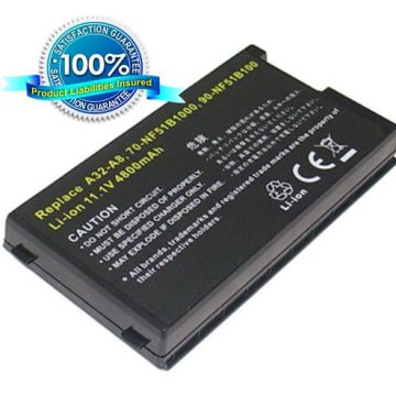 Asus F8, A8, Z99 akku 4400 mAh