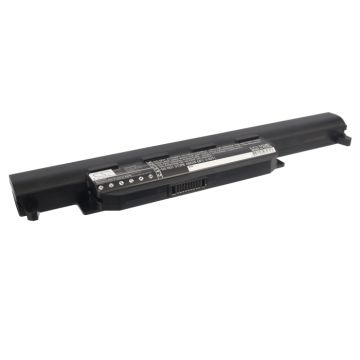 Asus K55, X55 akku 4400mAh / 47.52Wh mAh - Musta