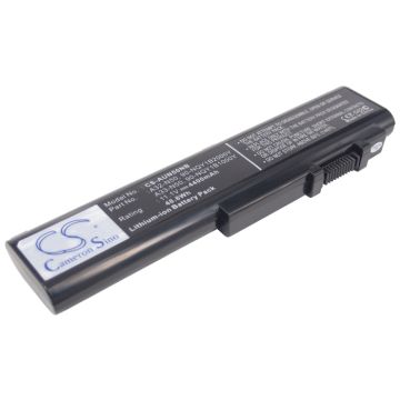 Asus N50, N51 akku 4400 mAh - Musta