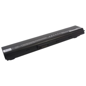 Asus N82 akku 6600 mAh - Musta