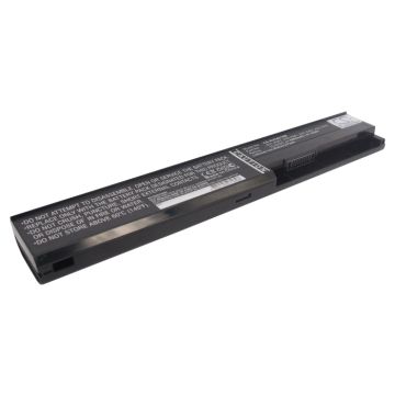 Asus F401, X401 akku 4400mAh / 47.52Wh mAh - Musta