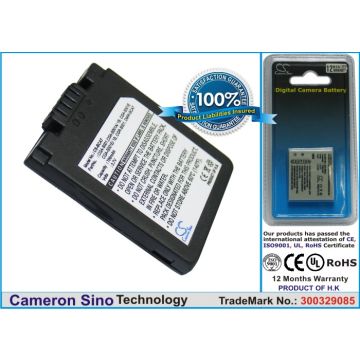 Panasonic CGA-S001, CGA-S001A/1B, CGA-S001E, CGA-S001E/1B, CGR-S001, DMW-BCA7 yhteensopiva akku 700 mAh