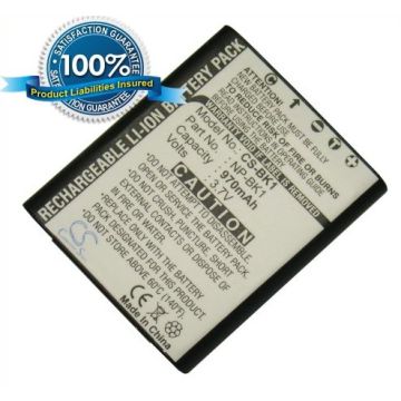 Sony NP-BK1, NP-FK1 yhteensopiva akku 970 mAh