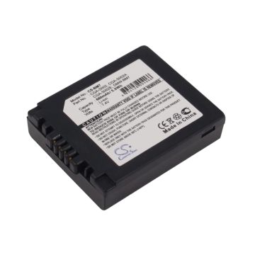 Panasonic CGA-S002, CGA-S002A, CGA-S002A/ 1B, CGA-S002E, CGA-S002E/ 1B, CGR-S002, CGR-S002E, DMW-BM7 yhteensopiva akku 680 mAh