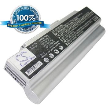 Sony VAIO VGP-BPS2A ja VGP-BPL2A akku 6600 mAh - Hopea