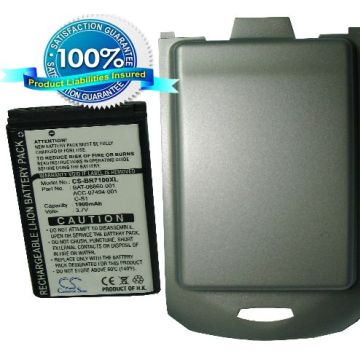 Blackberry 7100, 7100T, 7100r, 7105t tehoakku erillisellä takakannella 1900 mAh