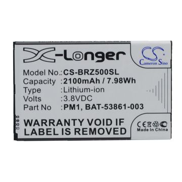 Blackberry Z5 akku 2100 mAh