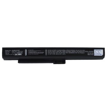 Fujitsu M2010, Netbook M2010 akku 2200 mAh