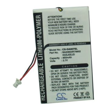 Creative Zen Neeon, Zen Neeon 2, DAP-MD0005 akku 850 mAh