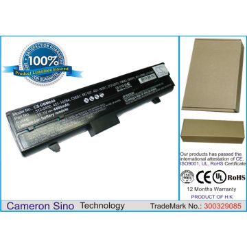 Dell Inspiron 630M, Inspiron 640M, Inspiron E1405, XPS M140, XPS, PP19L akku 4400 mAh