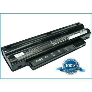 Dell Inspiron Mini 10 1012, Inspiron Mini 1012, Inspiron Mini 1018 akku 4400 mAh - Musta