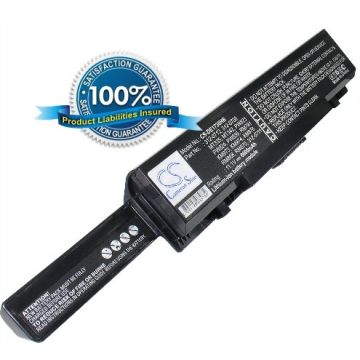 Dell Studio 1735, Studio 1736, Studio 1737 akku 6600 mAh - Musta