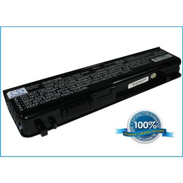 Dell Studio 17, Studio 1745, Studio 1747, Studio 1749, Studio P02E akku 4400 mAh - Musta