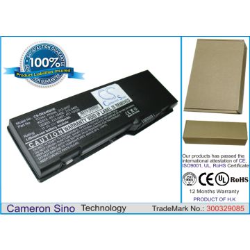 Dell Latitude 131L, Inspiron 1501, Inspiron E1505, Vostro 1000, Inspiron 6400 akku 6600 mAh