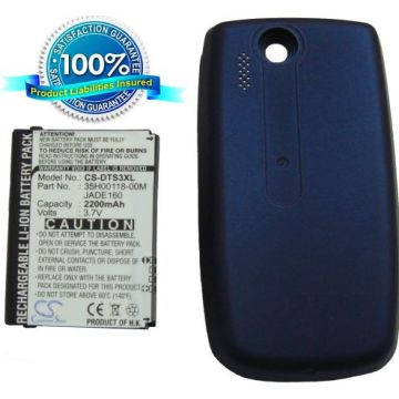 HTC Touch 3G, Jade, Jade 100, T3232 tehoakku erillisellä takakannella 2200 mAh