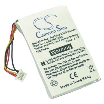Toshiba Genio E300, Genio E310, Genio E330, Genio E335, Genio E340, Genio E350, Genio E355 akku 1000 mAh