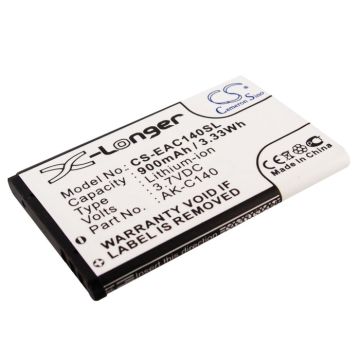 Texet / Emporia AK-C140 yhteensopiva akku 900 mAh 
