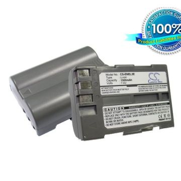 Nikon EN-EL3e yhteensopiva akku 1500 mAh