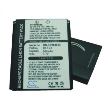 SonyEricsson BST-33 yhteensopiva akku 900 mAh