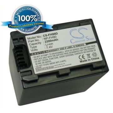 Sony NP-FH90a yhteensopiva akku 2200 mAh