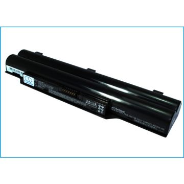 Fujitsu LifeBook E8310 akku 4400 mAh - Musta