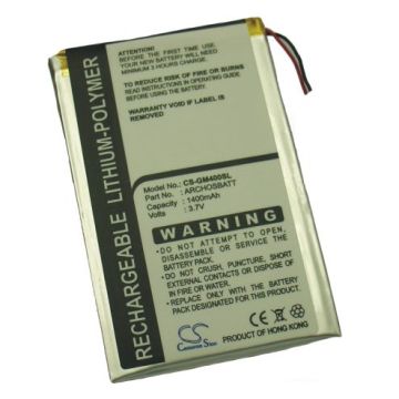 Archos Gmini 400, Gmini 402, Gmini 402CC, AV402E, PocketDISH AV402E akku 1400 mAh