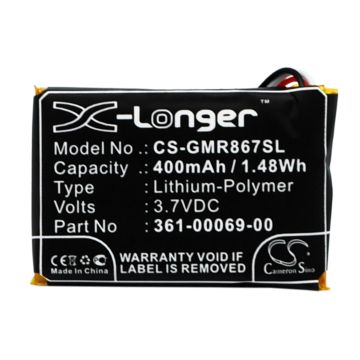 Garmin 010-11867-10, 010-11925-00, Barklimiter bark control colla Koiratutkan Akku