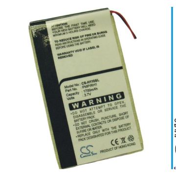 iRiver H110, H120, H140, H320, H340 akku 1700 mAh