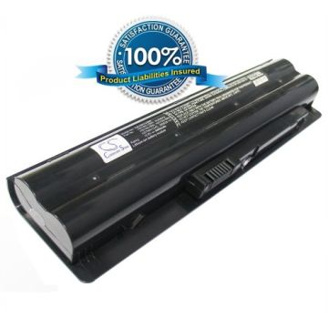 HP Pavilion dv3 akku 4400 mAh - Musta