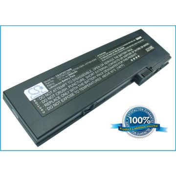 HP Compaq 2710 akku 3600 mAh - Musta