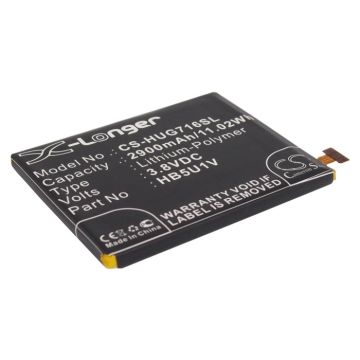 Huawei Ascend D2, Ascend D2-2010, Ascend G716-L070, Ascend D2-0082 Akku 2900mAh / 3.8V mAh