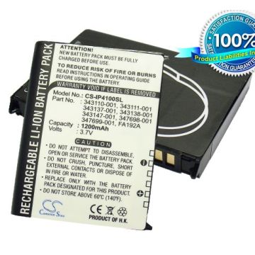 iPAQ h4100, iPAQ h4150, iPAQ h4155, iPAQ h4135 akku 1200 mAh