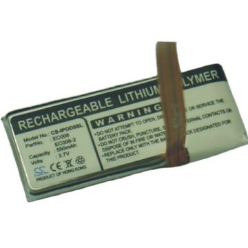 iPOD Video 30GB, iPOD classic 80GB, iPod 5/6 sukupolvi akku 550 mAh