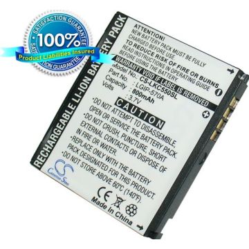 LG KC550, KC550 Orsay, KF700, KC780, KF700, KF757 Secret akku 800 mAh