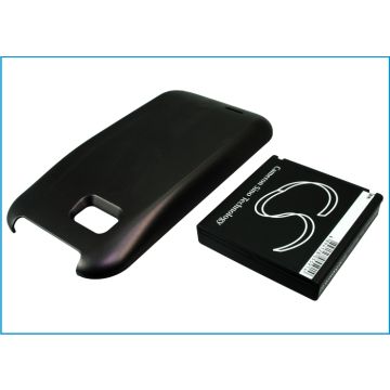 LG Gray C800, myTouch Q, myTouch Q 4G Tehoakku Laajennetulla takakannella 2400 mAh