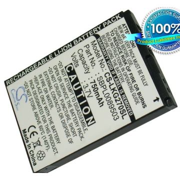 LG KG270, KG275, KG278 akku 750 mAh