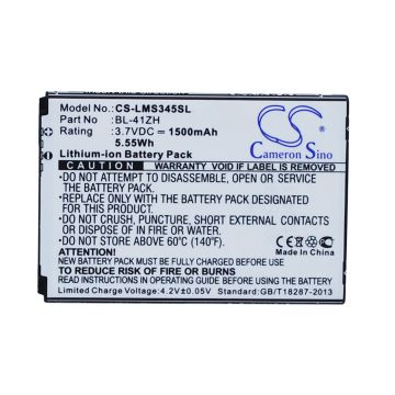 LG C40 Power, D213, D213N akku 1500 mAh