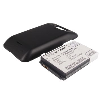LG MS770, Motion 4G Tehoakku Laajennetulla mustalla takakannella 2400 mAh