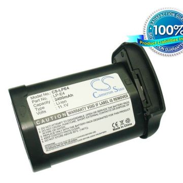Canon LP-E4 yhteensopiva akku 2400 mAh