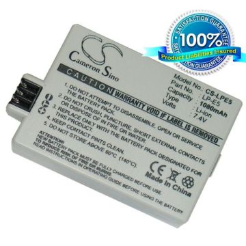 Canon LP-E5  yhteensopiva akku 1080 mAh