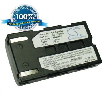 Samsung SB-LSM80 yhteensopiva akku 800 mAh