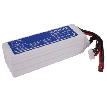 Li-Po Akku, 3300 mAh 22,2V 25C