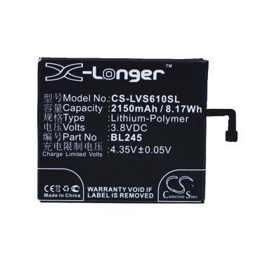 Lenovo S60, S60-t, S60-w akku 2150 mAh