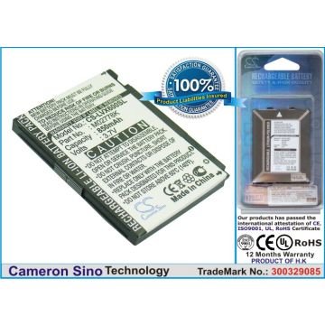 LG LX600, Lotus akku 850 mAh